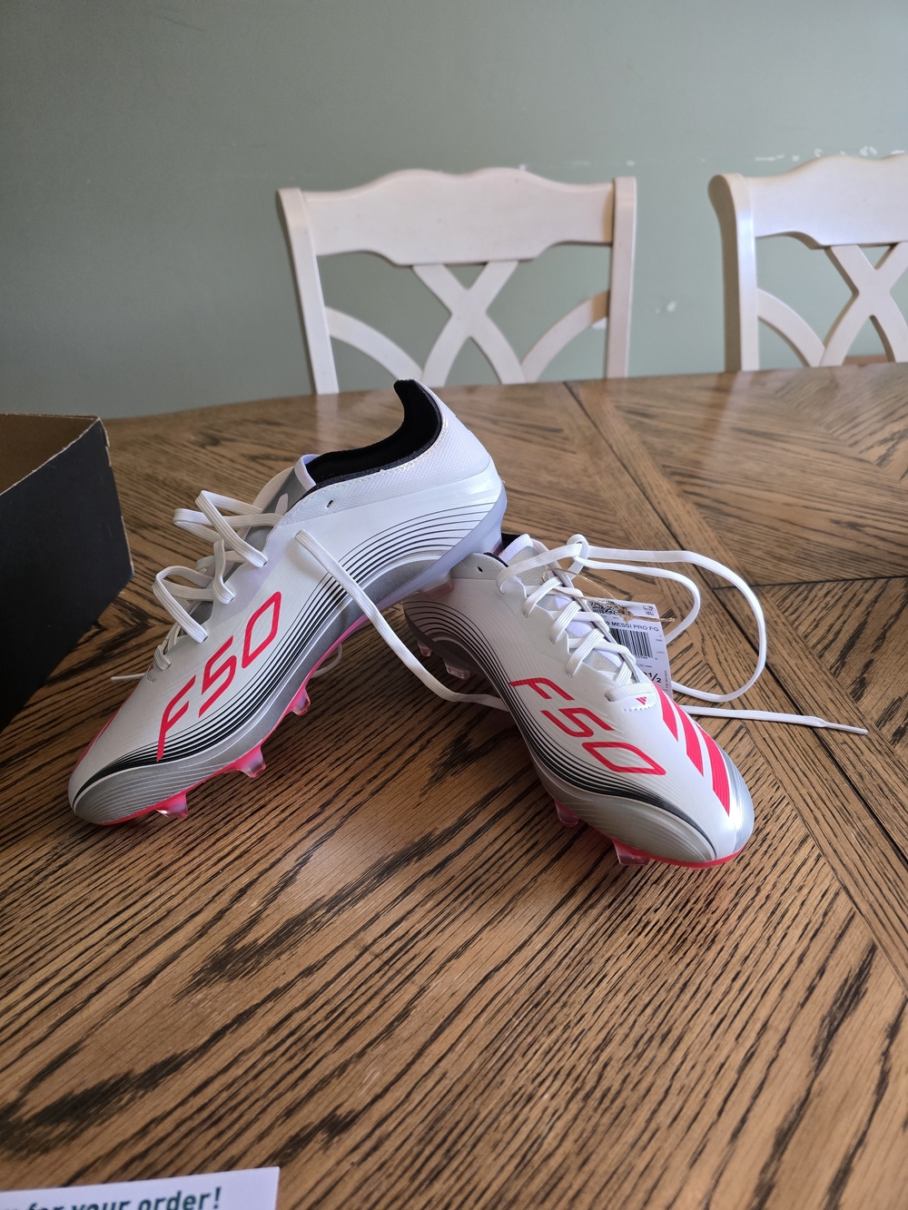 Adidas F50 Messi Pro FG Soccer Cleats – Men’s 7.5 / Women’s 8.5 – NWT